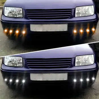 10pcs 4014 LED CarEagle Eye Light Dual Color White Amber Switchback Turn Signal Light DRL Lamp Aluminium Alloy 23mm 120LM
10pcs 4014 LED CarEagle Eye Light Dual Color White Amber Switchback Turn Signal Light DRL Lamp Aluminium Alloy 23mm 120LM