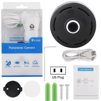 360 Degree Wi-fi IP Camera HD 960P 1.3MP Smart Panoramic IPC P2P Wireless IP Camera Security Wifi Camera
360 Degree Wi-fi IP Camera HD 960P 1.3MP Smart Panoramic IPC P2P Wireless IP Camera Security Wifi Camera