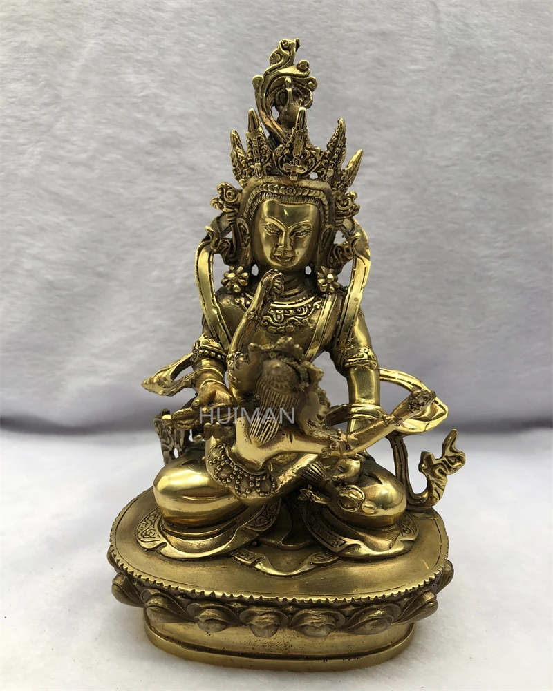Collect China Fine Workmanship Brass Sculpture Bodhisattva Buddha Metal Crafts Home Decoration#5
Collect China Fine Workmanship Brass Sculpture Bodhisattva Buddha Metal Crafts Home Decoration#5