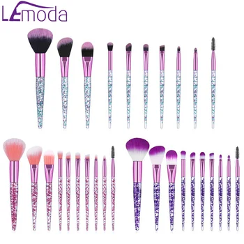 Lemoda Makeup Brushes Set Diamond Crystal Handle 10pcs Eyebrow Eyeshadow Powder Foundation Brush Makeup Tools
Lemoda Makeup Brushes Set Diamond Crystal Handle 10pcs Eyebrow Eyeshadow Powder Foundation Brush Makeup Tools