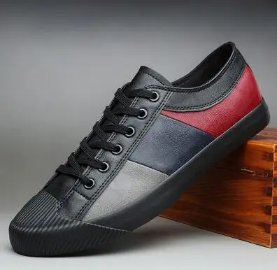 spring autumn new hot fashion men lace-up patchwork leather casual shoes trend shoes cool loafers flats
spring autumn new hot fashion men lace-up patchwork leather casual shoes trend shoes cool loafers flats
