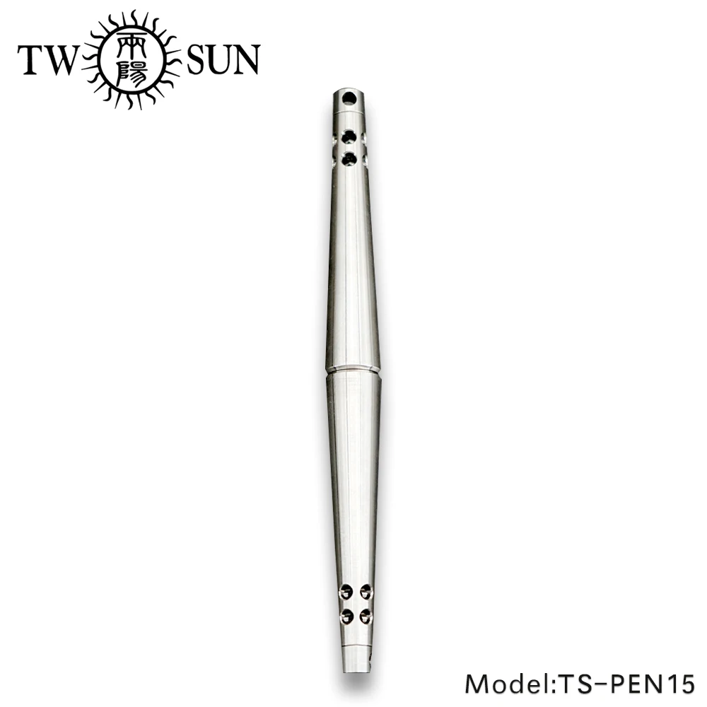 TWOSUN CNC TC4 Titanium Alloy business Office Writing Signature pen Tactical Pen Pocket Pen Multi-tool Outdoor tool TS-PEN15
TWOSUN CNC TC4 Titanium Alloy business Office Writing Signature pen Tactical Pen Pocket Pen Multi-tool Outdoor tool TS-PEN15