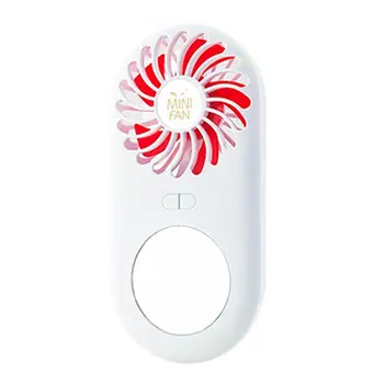2020 Summer Cooler Portable Handheld Mini Pocket Desk Fan USB Rechargeable LED Light with Makeup Mirror Cosmetic Mirror
2020 Summer Cooler Portable Handheld Mini Pocket Desk Fan USB Rechargeable LED Light with Makeup Mirror Cosmetic Mirror