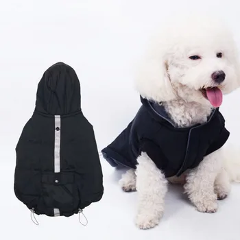 Pet Autumn Winter Warm Solid Cotton Vest Dog Clothes With Polyamide Button Puppy Reflective Durable Vest Dog Costume 
Pet Autumn Winter Warm Solid Cotton Vest Dog Clothes With Polyamide Button Puppy Reflective Durable Vest Dog Costume