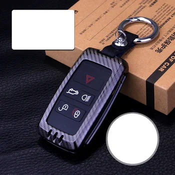 Carbon Fiber Alloy Car Key Case Cover Key Shell Protector for 2018 Land Rover Range Rover Evoque Discovery Sport 5 Accessories 
Carbon Fiber Alloy Car Key Case Cover Key Shell Protector for 2018 Land Rover Range Rover Evoque Discovery Sport 5 Accessories