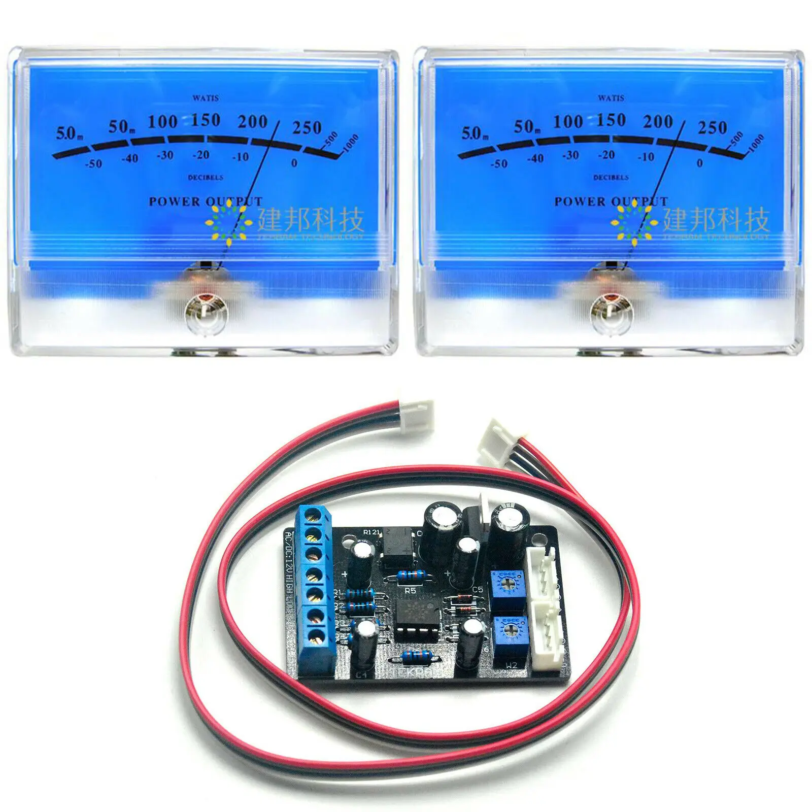 2 шт., плата драйвера питания TA7318P с измерителем уровня дБ Blue Lake VU Meter
2 шт., плата драйвера питания TA7318P с измерителем уровня дБ Blue Lake VU Meter