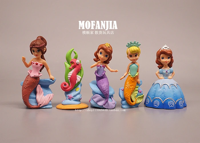 Фигурка из натуральной принцессы Hasbro София янтарная Русалка риф украшение для