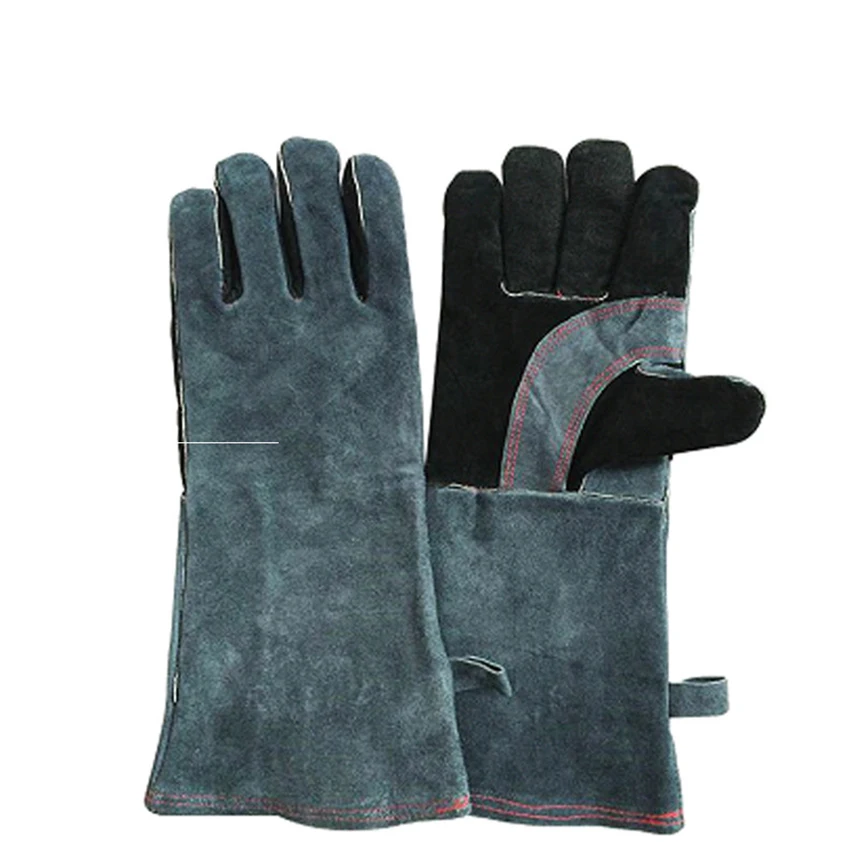 Leather Welding Gloves 16 Inch Heat/Fire Resistant Protective Gloves for BBQ,Oven,Grill,Fireplace,Tig,Mig,Baking, Dark Gray
Leather Welding Gloves 16 Inch Heat/Fire Resistant Protective Gloves for BBQ,Oven,Grill,Fireplace,Tig,Mig,Baking, Dark Gray