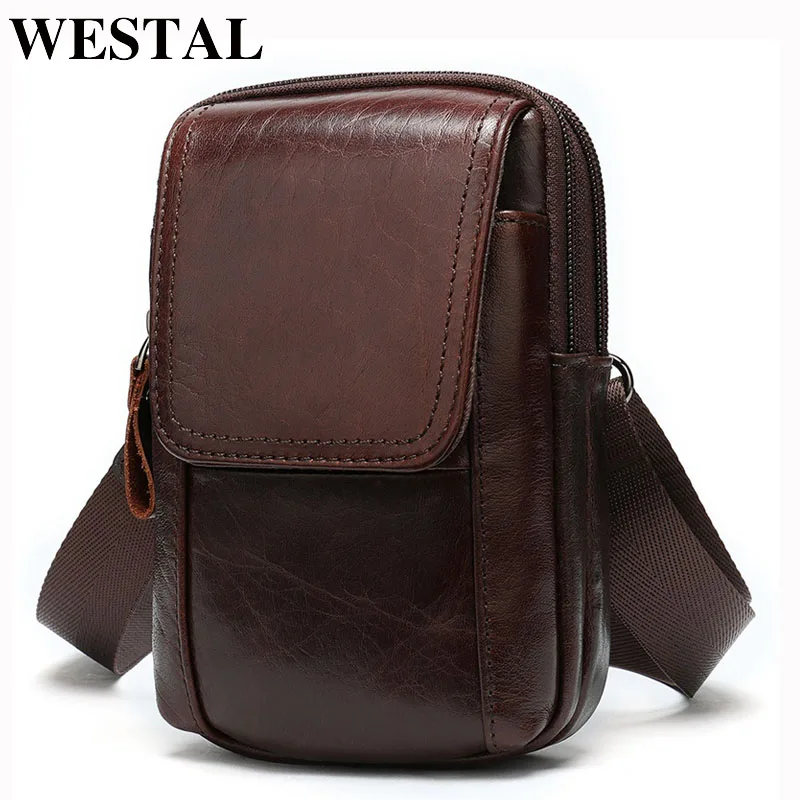 WESTAL Men Waist Bags Male Fanny Pack Men's Bag Genuine Leather Small Money/Phone Bag Belt Men Leather Waist Pack Man Pouch 8955
WESTAL Men Waist Bags Male Fanny Pack Men's Bag Genuine Leather Small Money/Phone Bag Belt Men Leather Waist Pack Man Pouch 8955