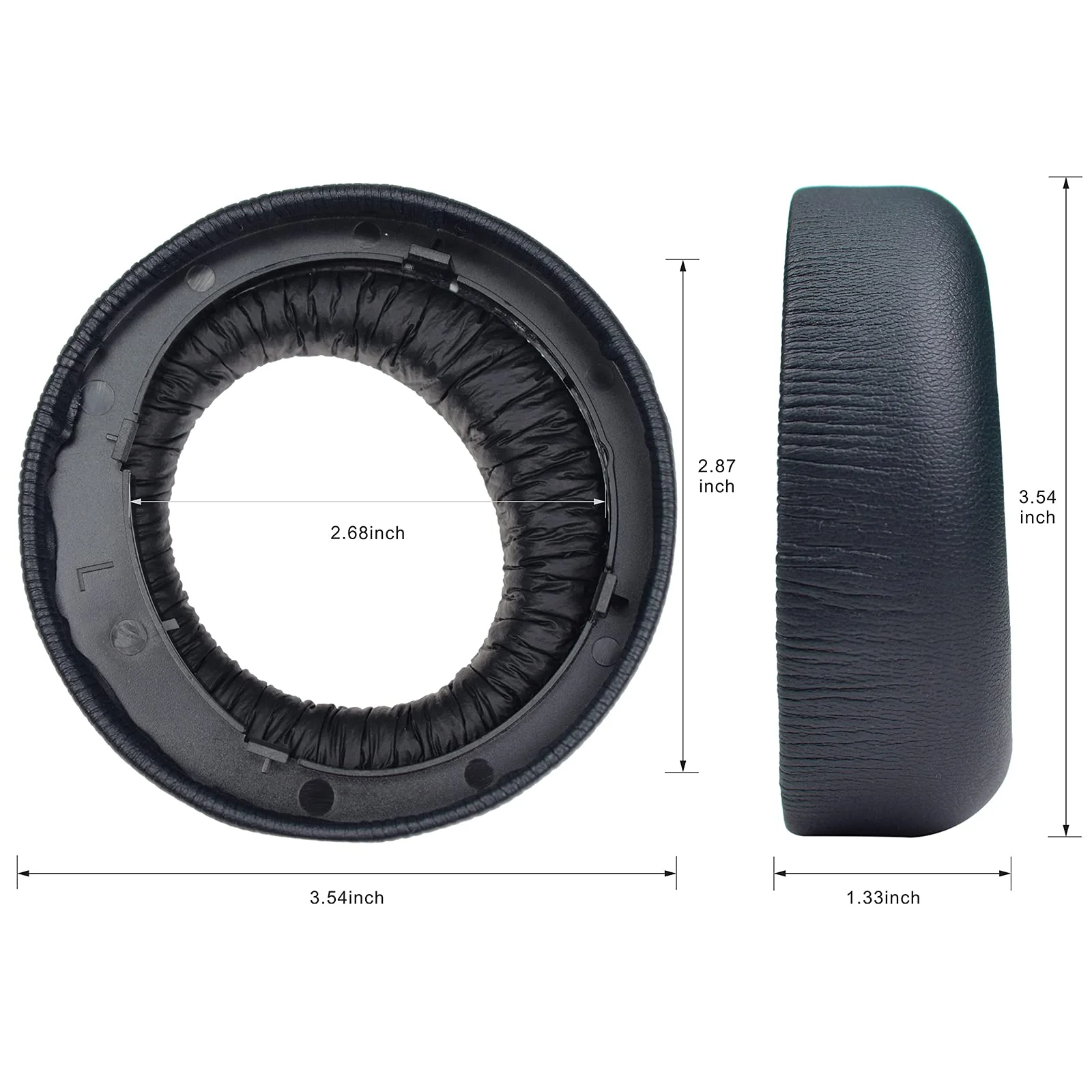 1Pair Replacement Ear Cushions Pads Cups Earpads Repair Parts for Sony Playstation 5 PS5 Pulse 3D Wireless Headphones Headsets 1Pair Replacement Ear Cushions Pads Cups Earpads Repair Parts for Sony Playstation 5 PS5 Pulse 3D Wireless Headphones Headsets