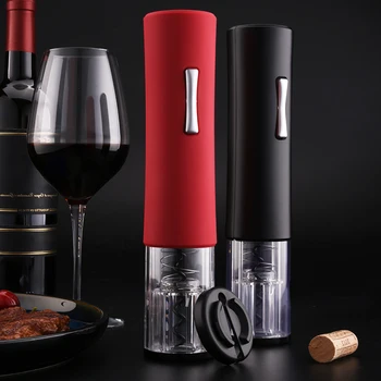 Automatic Bottle Opener For Electric Red Wine Paper Cutter Electric Bottle Opener Aluminum Shell ABS Transparent Screw Cover 
Automatic Bottle Opener For Electric Red Wine Paper Cutter Electric Bottle Opener Aluminum Shell ABS Transparent Screw Cover