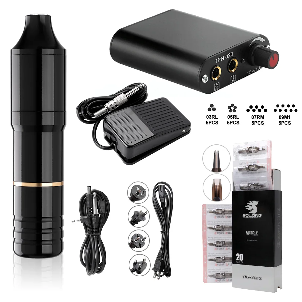 Tattoo machine Kit Rotary Liner and Shader Permanent Makeup Pen DC Connector Body Painting 10W Motor Needle Cartridges EM128
Tattoo machine Kit Rotary Liner and Shader Permanent Makeup Pen DC Connector Body Painting 10W Motor Needle Cartridges EM128