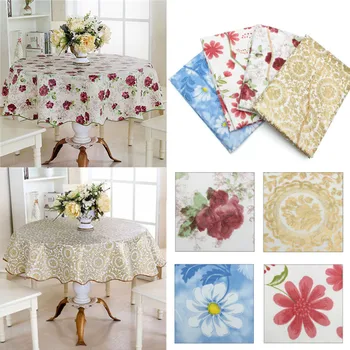 Home Textile Pastoral Flower Style Round Table Cloth Pastoral PEVA Kitchen Tablecloth Oilproof Waterproof Fabric Table Cover
Home Textile Pastoral Flower Style Round Table Cloth Pastoral PEVA Kitchen Tablecloth Oilproof Waterproof Fabric Table Cover