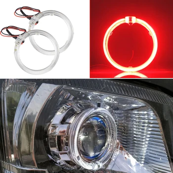 100mm 12V 6W 2pcs 720 LM LED Light Guide Angel Eyes Halo Rings fit for Car Truck Motorcycle Headlight Retrofit Red
100mm 12V 6W 2pcs 720 LM LED Light Guide Angel Eyes Halo Rings fit for Car Truck Motorcycle Headlight Retrofit Red