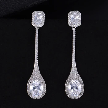 LARRAURI Trendy Cubic Zirconia Long Dangle Earrings for Women Water Drop Earrings Party Luxury Jewelry Accessories
LARRAURI Trendy Cubic Zirconia Long Dangle Earrings for Women Water Drop Earrings Party Luxury Jewelry Accessories