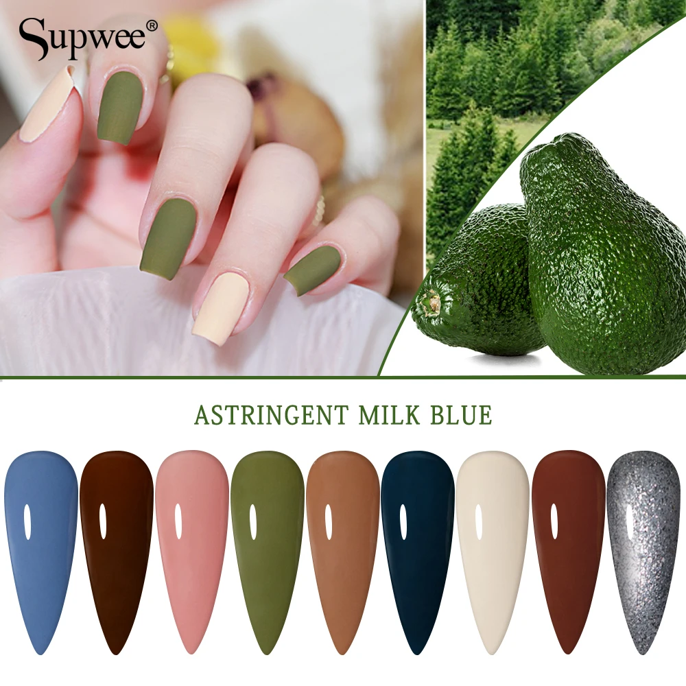 Supwee 1pcs Avocado Green Varnish Semi-permanent 10ml UV Nail Polish Gel Base and Top Coat Nail Polish Gel
Supwee 1pcs Avocado Green Varnish Semi-permanent 10ml UV Nail Polish Gel Base and Top Coat Nail Polish Gel