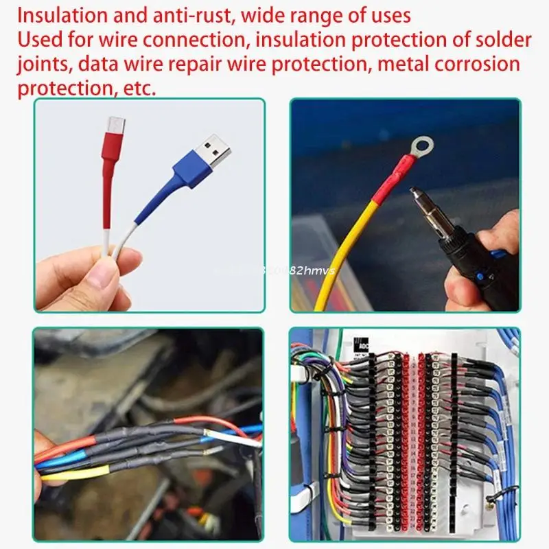 Трубчатые трубки кабельные муфты набор проводов долговечная изоляция защита