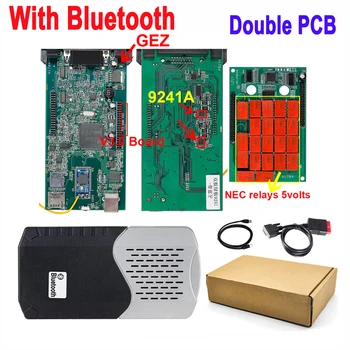 Double PCB OBD2 Scanner Diagnostic-Tool Relays Usb VCI VD with Bluetooth for Delphis DS150 DS150E OBD NEC Scanner Cars Trucks
Double PCB OBD2 Scanner Diagnostic-Tool Relays Usb VCI VD with Bluetooth for Delphis DS150 DS150E OBD NEC Scanner Cars Trucks
