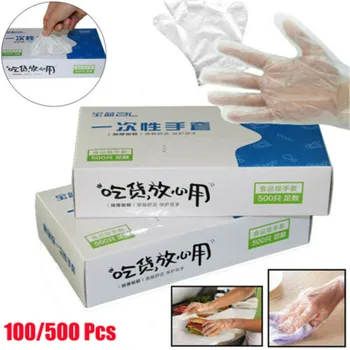 100/500 Pcs Box Disposable Vinyl Glove Multifunction Transparent Thin Waterproof For Clean Kitchen Baking Safety Gloves
100/500 Pcs Box Disposable Vinyl Glove Multifunction Transparent Thin Waterproof For Clean Kitchen Baking Safety Gloves