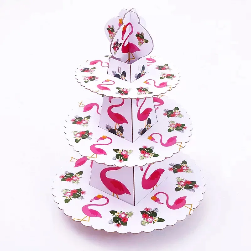 Flamingo Party 3 Tier Round Foldable Paper Cake Stand Birthday Party Decoration Kids Cake Holder Wedding Tropical Party Supplies
Flamingo Party 3 Tier Round Foldable Paper Cake Stand Birthday Party Decoration Kids Cake Holder Wedding Tropical Party Supplies