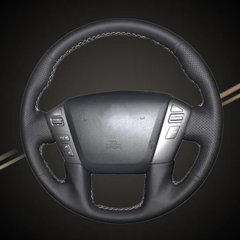 Car Braid On The Steering Wheel Cover for Nissan Patrol Hand Stitched DIY Auto Braiding Covers Interior Accessory Car-styling
Car Braid On The Steering Wheel Cover for Nissan Patrol Hand Stitched DIY Auto Braiding Covers Interior Accessory Car-styling