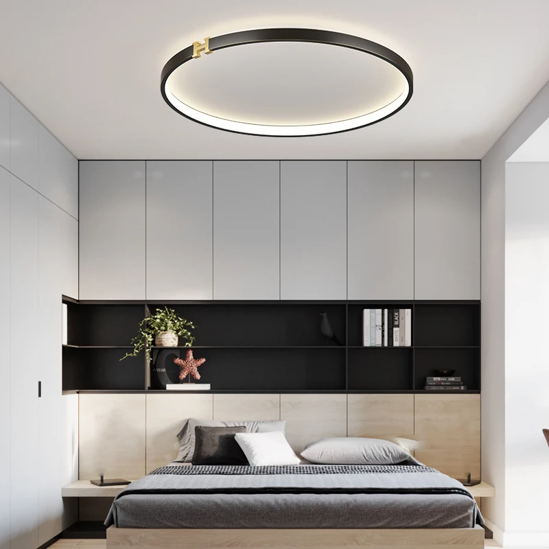 SAROK Modern Ceiling Lights Lamp Black Round 3 Colors LED Dimmer Home Decor Office Hotel Bed Room
SAROK Modern Ceiling Lights Lamp Black Round 3 Colors LED Dimmer Home Decor Office Hotel Bed Room