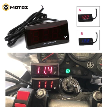ZS MOTOS KOSO LED Digital Display Motorcycle Mini Voltage Meter Voltmeter Volt Tester Panel for DC 12V Motorcycles Vehicles
ZS MOTOS KOSO LED Digital Display Motorcycle Mini Voltage Meter Voltmeter Volt Tester Panel for DC 12V Motorcycles Vehicles