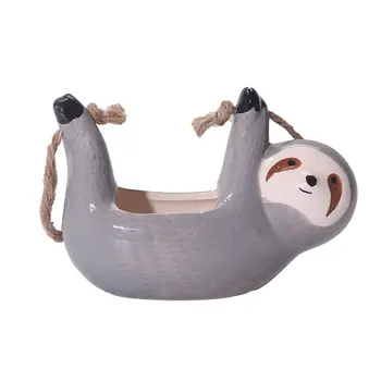 Nordic Wall Hanging Ceramic Vase Animal Flower Pot Chlorophytum Potted Plant Garden Embellishment Home Gadgets
Nordic Wall Hanging Ceramic Vase Animal Flower Pot Chlorophytum Potted Plant Garden Embellishment Home Gadgets