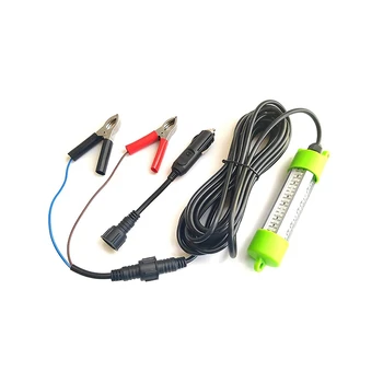 12V 45W Underwater Fishing Light Green Attractants Fishing Finder Light with Battery Clip and Lighter Adapter
12V 45W Underwater Fishing Light Green Attractants Fishing Finder Light with Battery Clip and Lighter Adapter