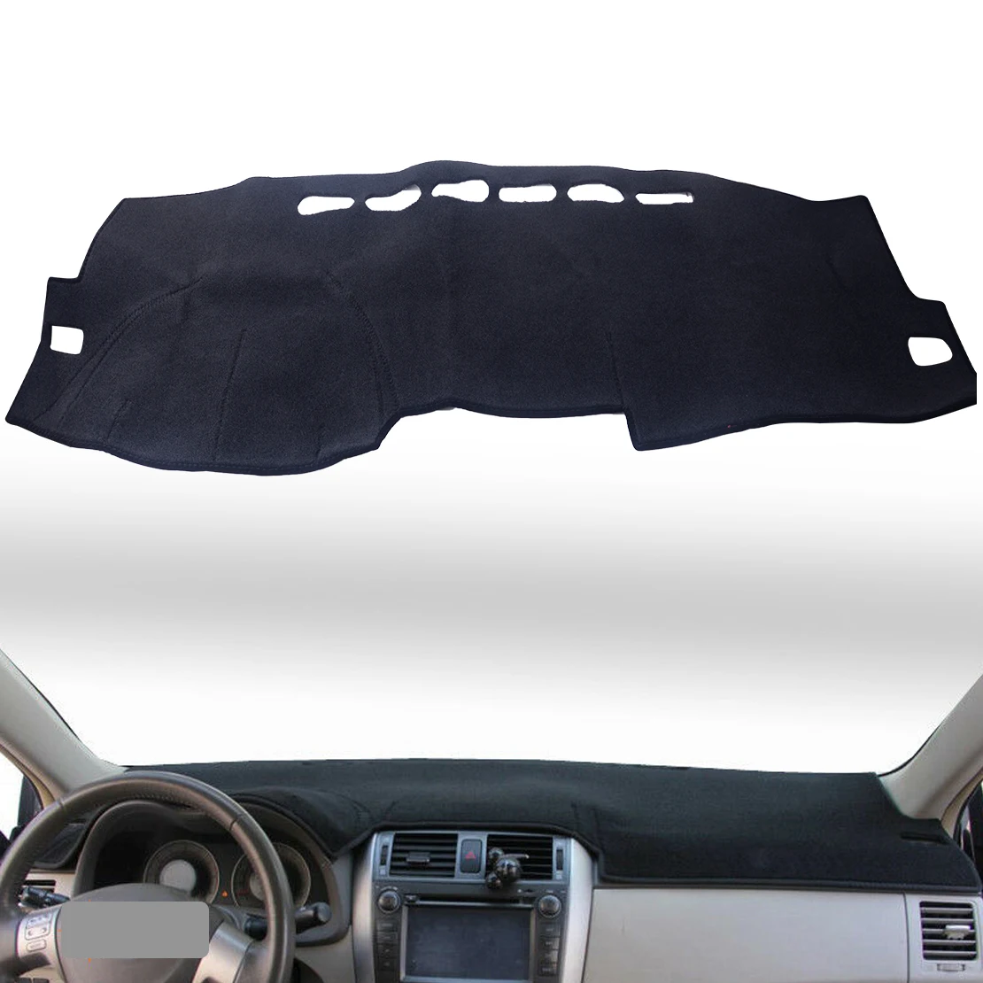 DWCX Non-slip Black Center Console Dashboard Cover Dashmat Dash Mat Pad Carpet Sun Shield fit for Toyota Corolla 2007-2012 2013
DWCX Non-slip Black Center Console Dashboard Cover Dashmat Dash Mat Pad Carpet Sun Shield fit for Toyota Corolla 2007-2012 2013