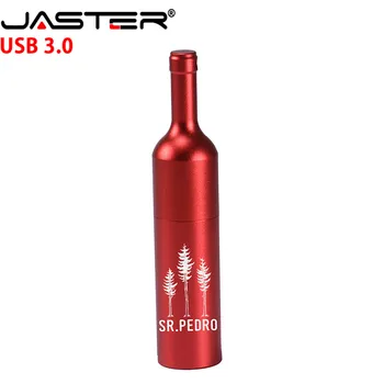 JASTER Creative metal USB 3.0 Pendrive Wine Bottle Flash Drive 128GB 64GB 32GB 16GB 8GB Memoria Stick USB Disk Wedding Gifts
JASTER Creative metal USB 3.0 Pendrive Wine Bottle Flash Drive 128GB 64GB 32GB 16GB 8GB Memoria Stick USB Disk Wedding Gifts