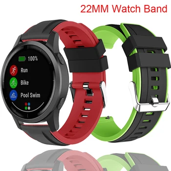 22MM Silicone Wrist Straps For Garmin Active Smart Watch Bracelet Replaceable Band Accessories For Garmin Vivoactive 4 Correa
22MM Silicone Wrist Straps For Garmin Active Smart Watch Bracelet Replaceable Band Accessories For Garmin Vivoactive 4 Correa