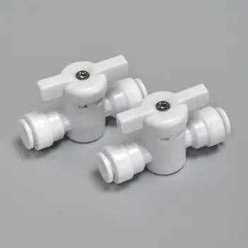 2 pcs two point 3/8 ball valve through switch Water purifier accessories Wastewater valve Sewage valve
2 pcs two point 3/8 ball valve through switch Water purifier accessories Wastewater valve Sewage valve