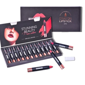 Hot 12 pcs Matte Lipstick Set Waterproof Smudge-Proof Lasting Velvet Lipstick Kit Lip Makeup Gift Kit
Hot 12 pcs Matte Lipstick Set Waterproof Smudge-Proof Lasting Velvet Lipstick Kit Lip Makeup Gift Kit