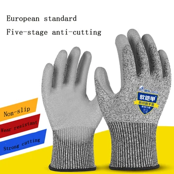 Cutting gloves anti-cutting stab-resistant steel wire 5 level soft kitchen wear-resistant glass to kill fish woodworking gloves
Cutting gloves anti-cutting stab-resistant steel wire 5 level soft kitchen wear-resistant glass to kill fish woodworking gloves