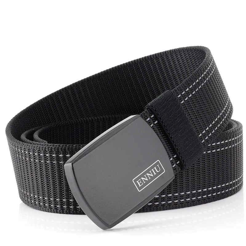 Men Nylon Belt Convenient Unlock Automatic Alloy Buckle Outdoor Adjustable Men Waistband
Men Nylon Belt Convenient Unlock Automatic Alloy Buckle Outdoor Adjustable Men Waistband