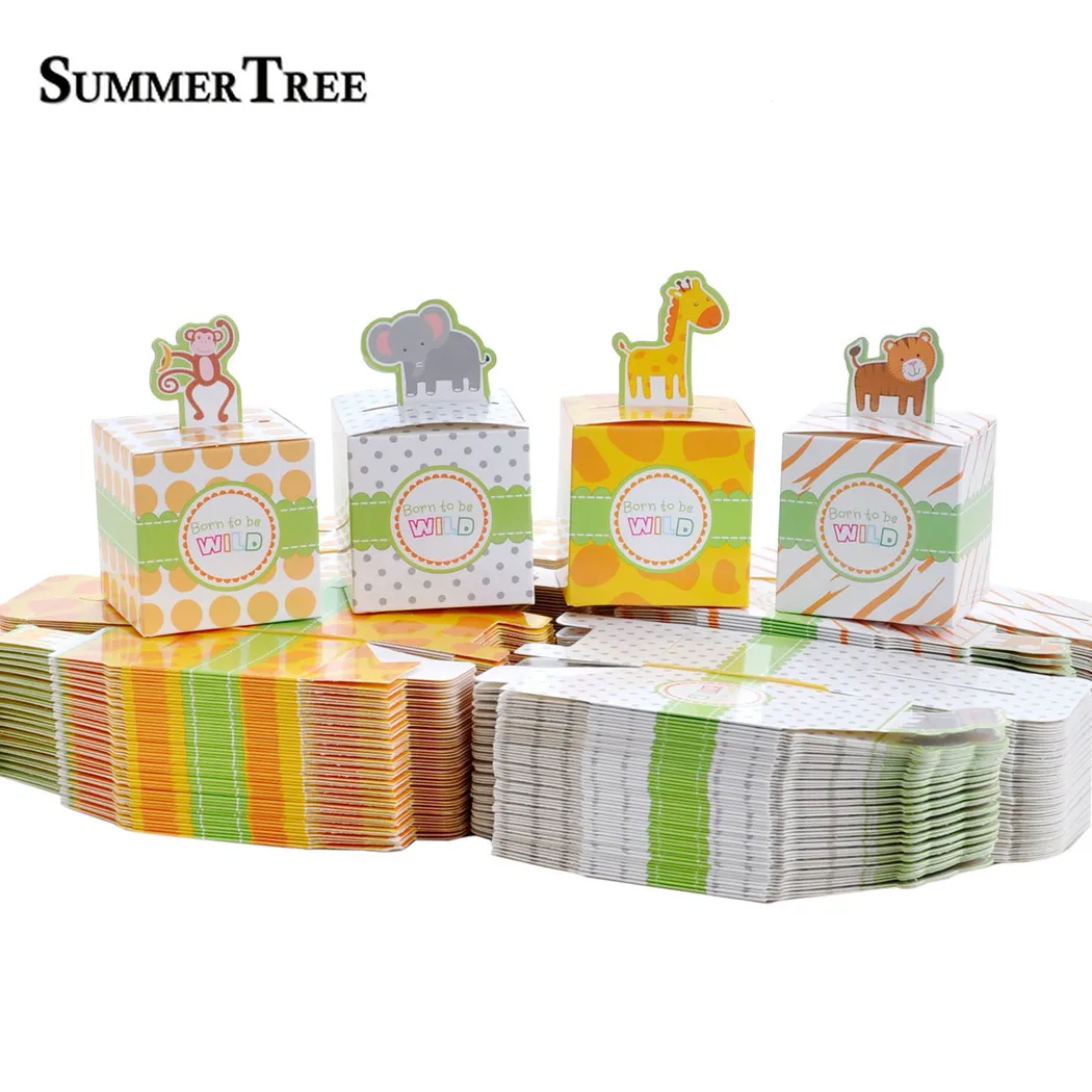 paper bag boy girl birthday baby shower favors decoration party