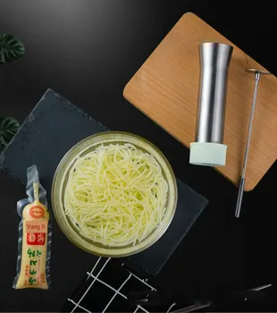 Stainless steel tofu pressed Shred DIY maker jelly jelly filar cutting knife baby auxiliary food kitchen gadgets product tools 
Stainless steel tofu pressed Shred DIY maker jelly jelly filar cutting knife baby auxiliary food kitchen gadgets product tools