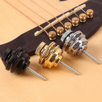 Flat Head Guitar Strap Buttons Lock Straps for Acoustic, Ukulele, Banjo, Electric Guitar and Bass
Flat Head Guitar Strap Buttons Lock Straps for Acoustic, Ukulele, Banjo, Electric Guitar and Bass