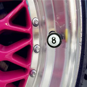 Universal Auto Car Truck Bike Billiards "Pool 8 Ball" Tire Tyre Air Valve Stem Caps Wheel Rims 4pcs
Universal Auto Car Truck Bike Billiards "Pool 8 Ball" Tire Tyre Air Valve Stem Caps Wheel Rims 4pcs