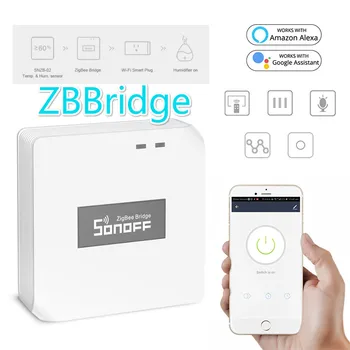 SONOFF ZBBridge Smart Zigbee Bridge Remotely control ZigBee and Wi-Fi devices on eWeLink APP Works With Alexa Google Home
SONOFF ZBBridge Smart Zigbee Bridge Remotely control ZigBee and Wi-Fi devices on eWeLink APP Works With Alexa Google Home