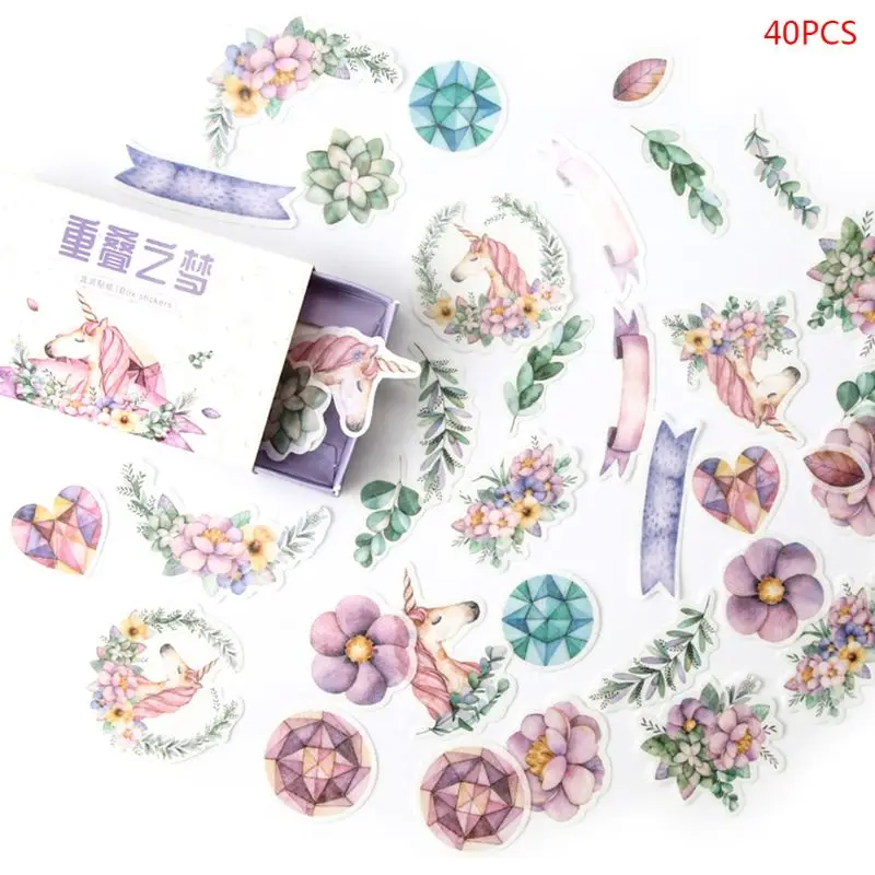 40pcs/box Vintage Flowers Stationery Stickers Sealing Label Travel Sticker Scrapbooking Diary Planner Albums Decorations DIY
40pcs/box Vintage Flowers Stationery Stickers Sealing Label Travel Sticker Scrapbooking Diary Planner Albums Decorations DIY