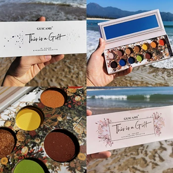 GUICAMI cream eyeshadow palette 12 colors Red brown Matcha yellow matte pigment with glitter sequins waterproof eyeshadow AC180
GUICAMI cream eyeshadow palette 12 colors Red brown Matcha yellow matte pigment with glitter sequins waterproof eyeshadow AC180