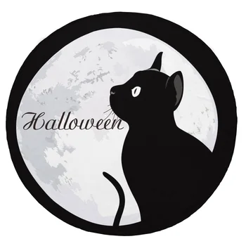 Super Soft Plush Flannel Blanket Moon Black Cat Blankets Round Throw Blanket for Beds
Super Soft Plush Flannel Blanket Moon Black Cat Blankets Round Throw Blanket for Beds