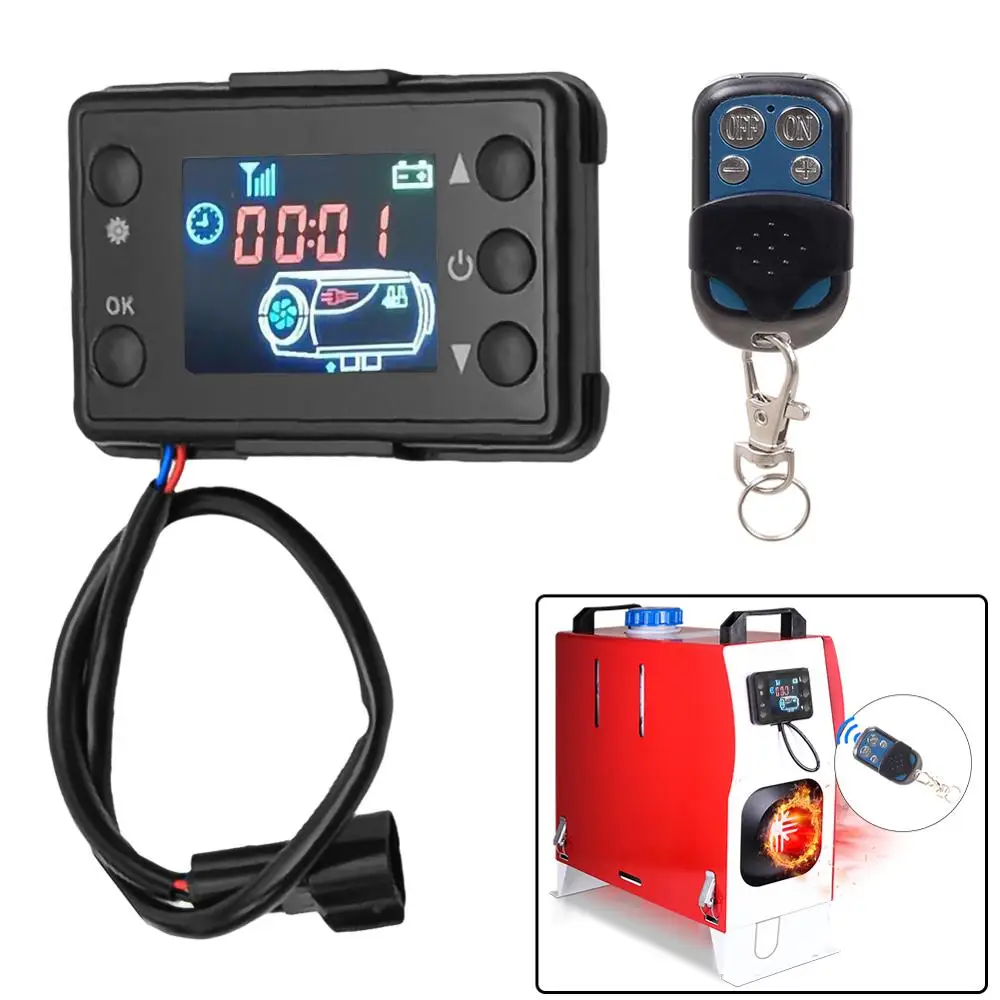 12V / 24V Air Diesel Parking Heater Car LCD Monitor Remote Control Controller Switch For Car Diesels Air Heater Parking Heater
12V / 24V Air Diesel Parking Heater Car LCD Monitor Remote Control Controller Switch For Car Diesels Air Heater Parking Heater