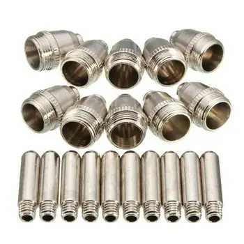 30Pcs/Set Cutter Nozzles Electrodes SG-55 AG-60 Tips Shield Cap Air Torch Plasma
30Pcs/Set Cutter Nozzles Electrodes SG-55 AG-60 Tips Shield Cap Air Torch Plasma