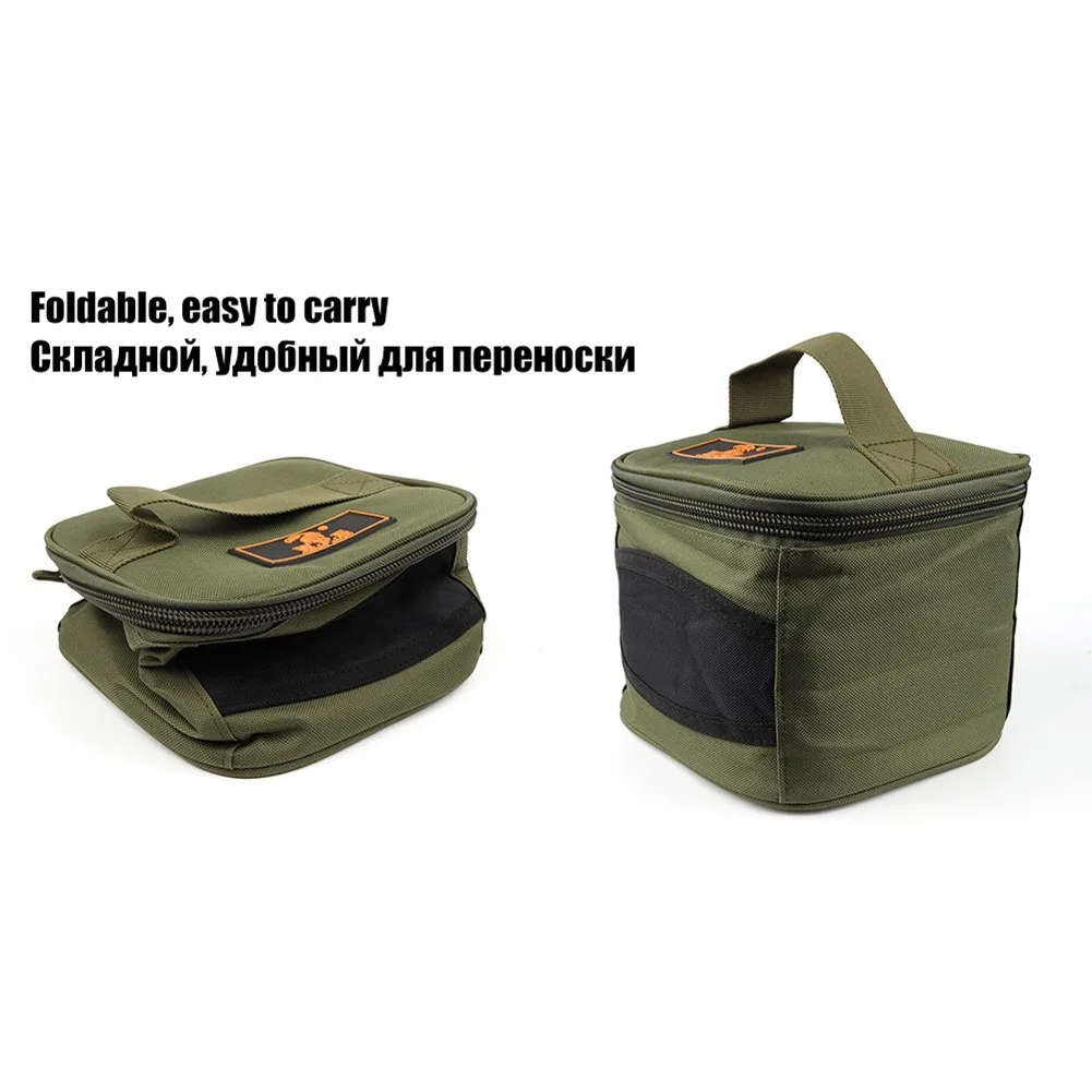 Durable Fishing Reel Bag Water Resistant Storage Case For Poles Feeders & Small Fishing Accessories Oxford Cloth Material
Durable Fishing Reel Bag Water Resistant Storage Case For Poles Feeders & Small Fishing Accessories Oxford Cloth Material