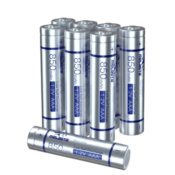 8pcs AAA 850mAh LSD battery 1.2V NIMH Rechargeable Batteries precharge Batteries for RC Car toys Shaver GamePad Digital Camera
8pcs AAA 850mAh LSD battery 1.2V NIMH Rechargeable Batteries precharge Batteries for RC Car toys Shaver GamePad Digital Camera