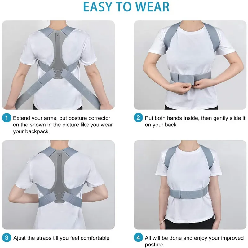 Back Straightener for Women, Posture Corrector for Women Men, Free from Shoulder pain Back Straightener for Women, Posture Corrector for Women Men, Free from Shoulder pain
