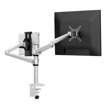 OA-8Z Aluminum Alloy Full Rotation Height Adjustable Double Arm 27inch Monitor Holder+Double Arm Tablet PC Stands 9-10inch
OA-8Z Aluminum Alloy Full Rotation Height Adjustable Double Arm 27inch Monitor Holder+Double Arm Tablet PC Stands 9-10inch